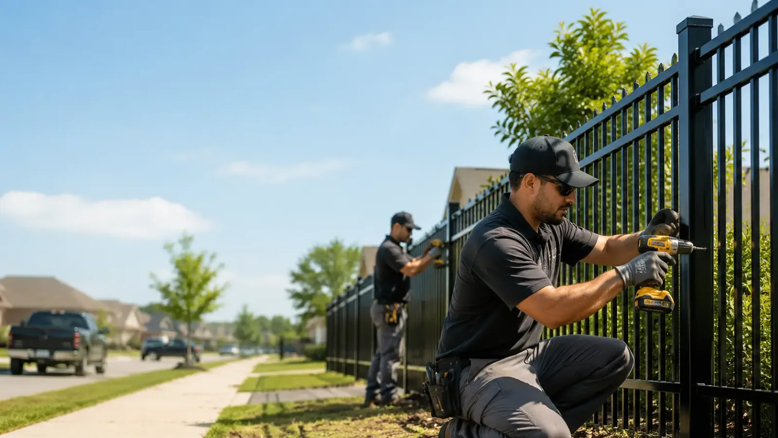 Metal Fence Installation in Riverdale, IL